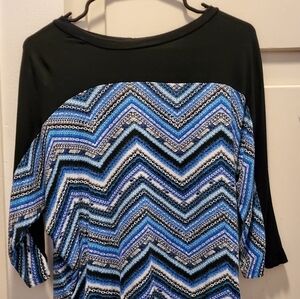 Multi Print Blouse